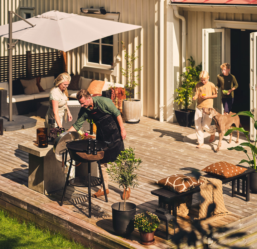 Kaasu setti LL musta 48 cm