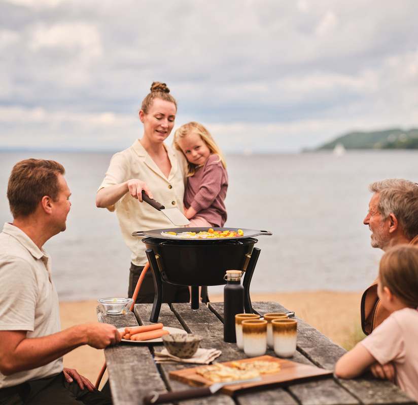 Kaasu setti SL musta 48 cm