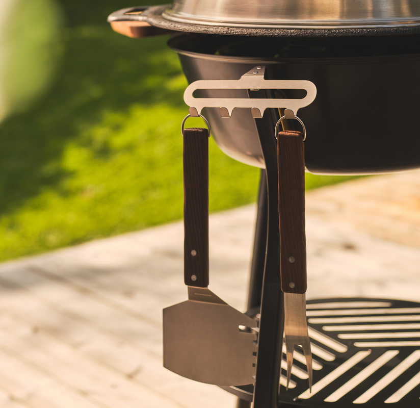 Pidike grillaustarvikkeille Rst 48/58/78 cm