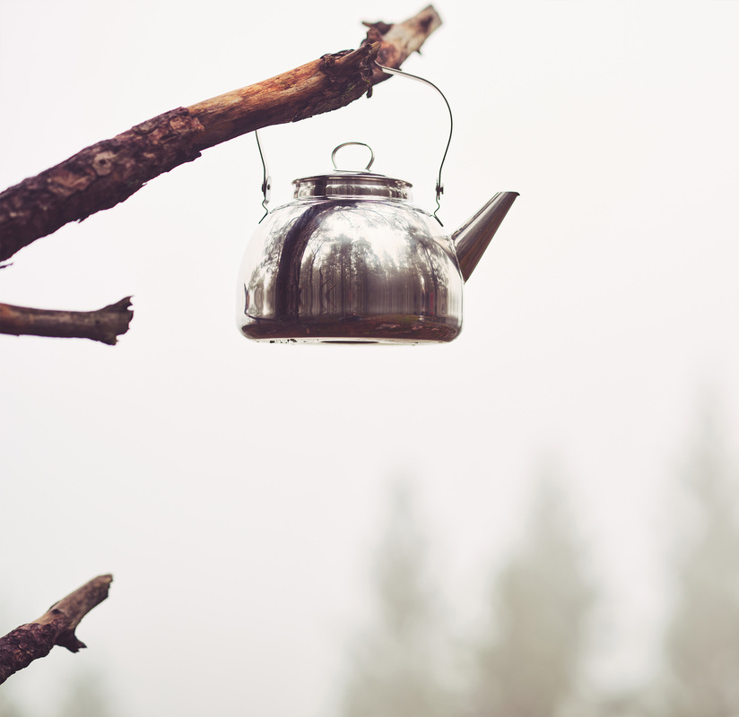 Nuotiokahvipannu 1,5 l ruostumaton