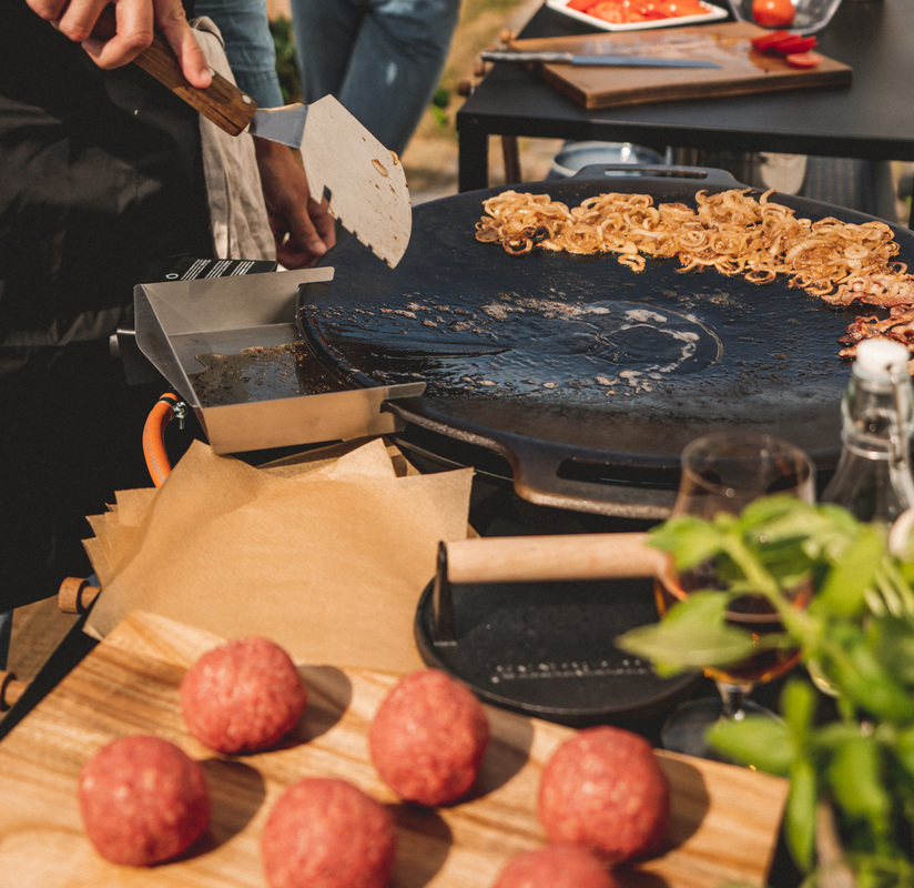 Renslåda för stekhäll 48–78 cm