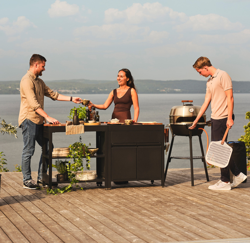 Lisäosa pizzan paistoon