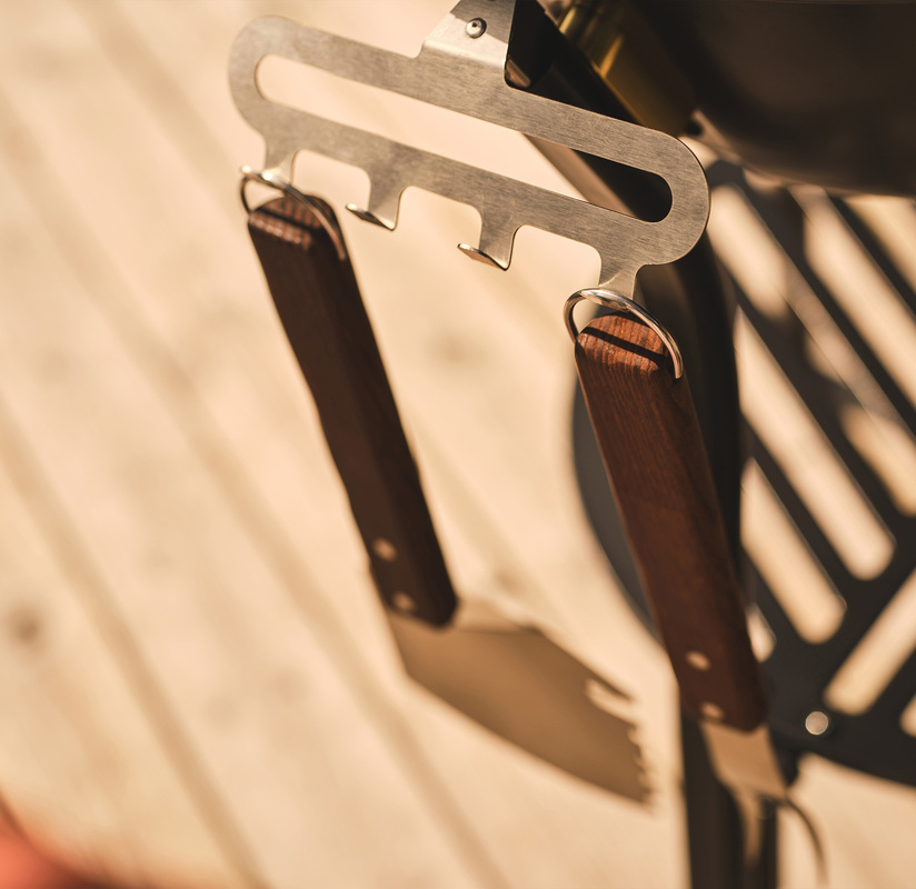 Pidike grillaustarvikkeille Rst 48/58/78 cm