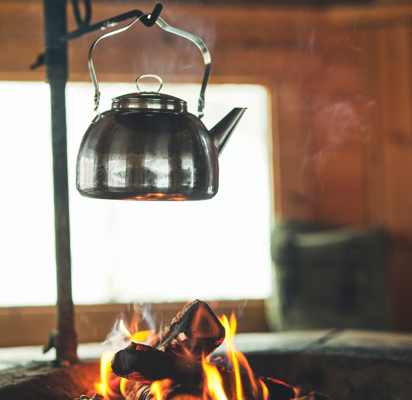 Nuotiokahvipannu 1,5 l ruostumaton