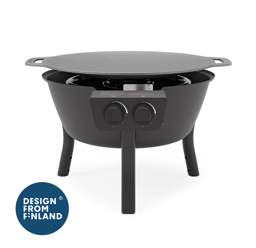 Stekhällsset gasol SL Svart 48 cm